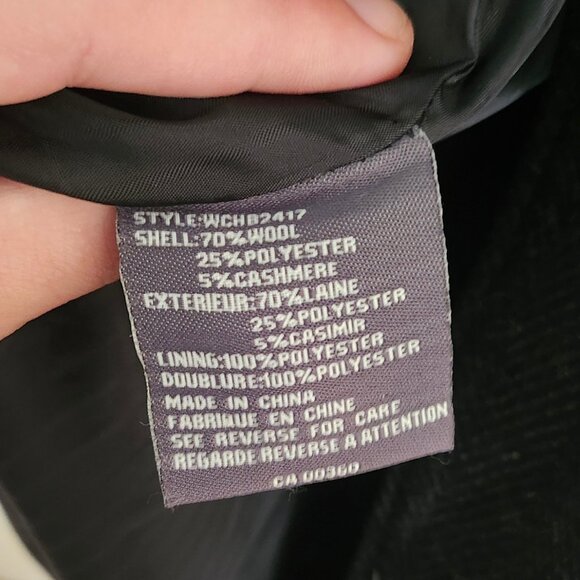 Bellissimo Mens Pea Coat Size 40 - Picture 4 of 4